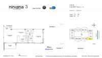 Unit B105 floor plan